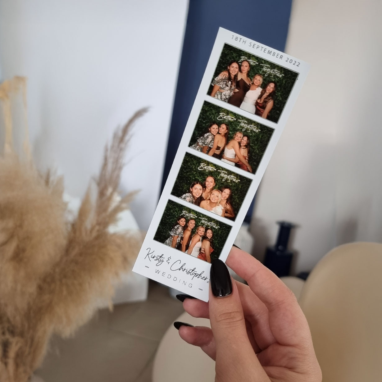 Temp product page 1 photo in hand Photo Booth Hire